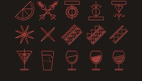 别样的花纹图片