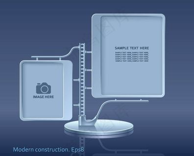 桌面招牌设计图片