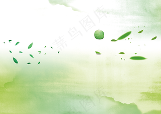 卡通清新寒食节小报手抄报