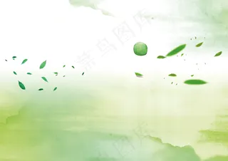 卡通清新寒食节小报手抄报