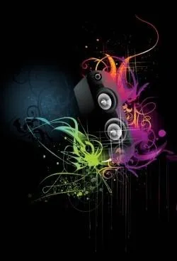 音乐聚会传单ai矢量模版下载