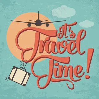 北欧风插画英文字体艺术效果