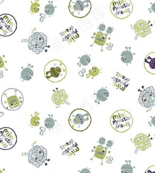 童装循环图案图片