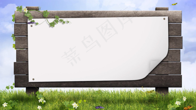 展板高清实拍素材