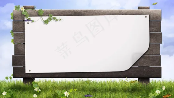 展板高清实拍素材