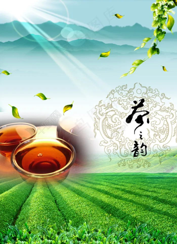 春天背景图片cdr矢量模版下载