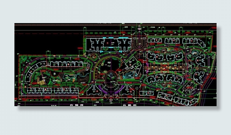 小区规划 通泰花轩