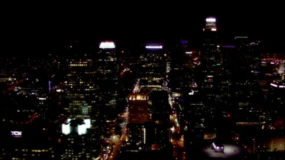 城市灯光动态素材