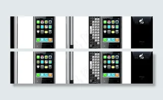 苹果手机矢量图图片