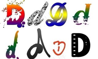 d字母标识图片