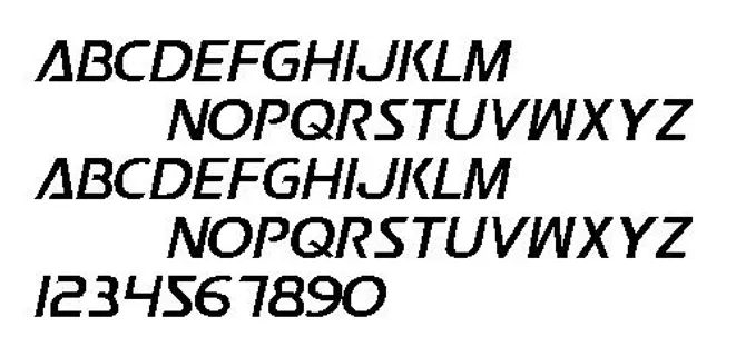 Usps 英文字体下载