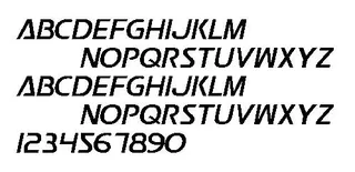 Usps 英文字体下载