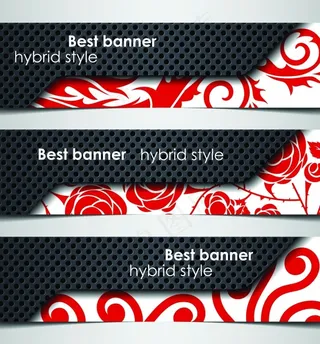 现代科技banner矢量素材