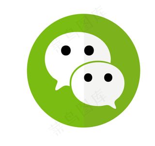 微信图标矢量图