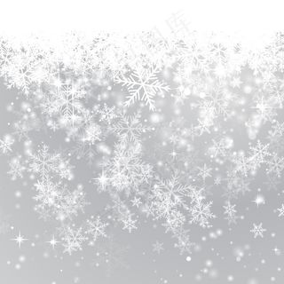 美丽的冬天,雪花背景矢量素材 美丽的冬天,雪花背景矢量素材