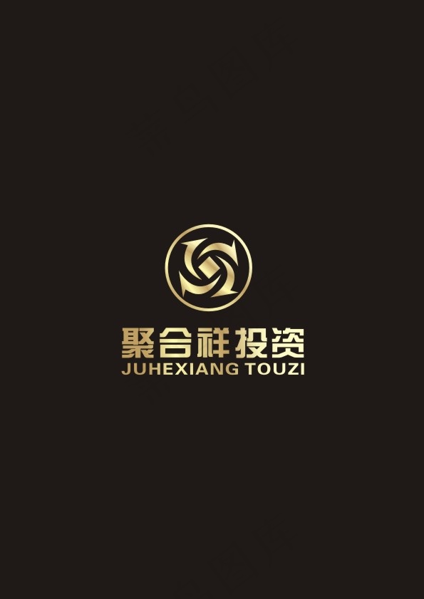 投资公司logo设计图片cdr矢量模版下载