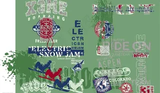 新潮服饰花纹18图片