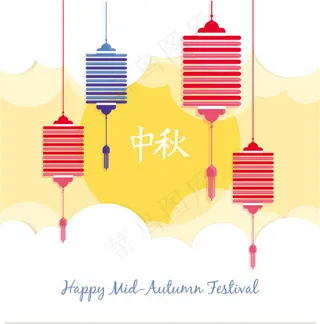 中秋节图片设计eps素材