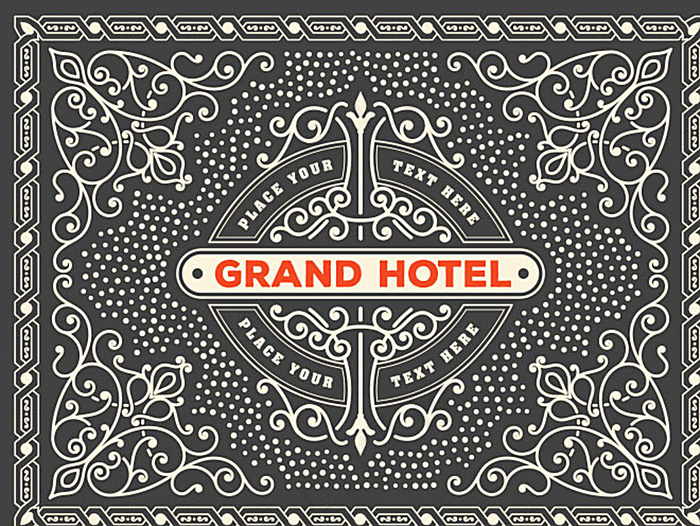 古典欧式花纹图片