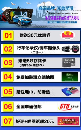 汽车导航内页图