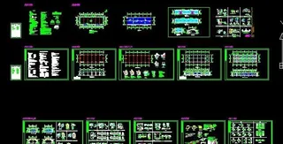 综合楼小高层框架结构施工图
