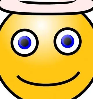 微笑天使剪贴画