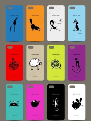 活跃的手机壳图案