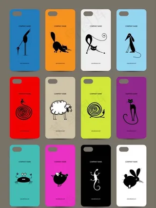 活跃的手机壳图案