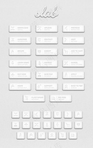 创意立体按钮免费下载