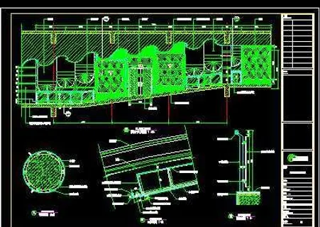 教学楼装修施工图纸、cad详图素材...