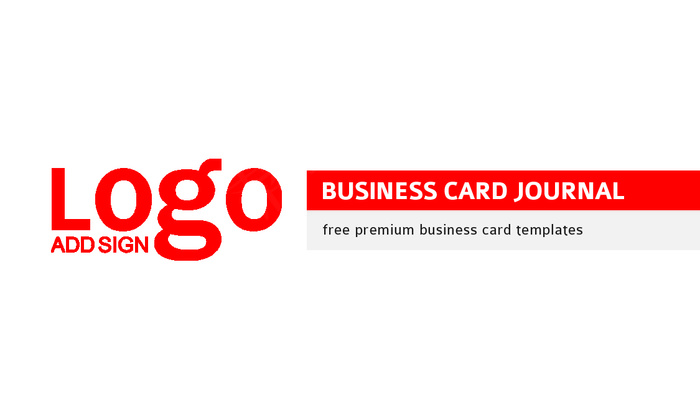 大气简洁名片设计模板