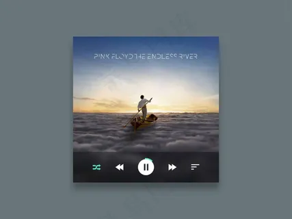 单人音乐播放器移动手机APP界面UI 单人音乐播放器移动手机APP界面UI