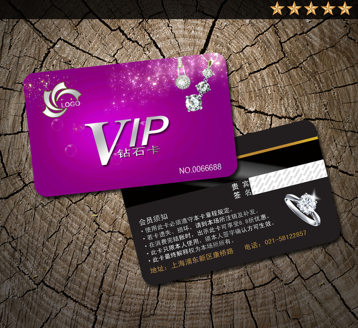 精美VIP卡模板设计 尊贵VIP卡...