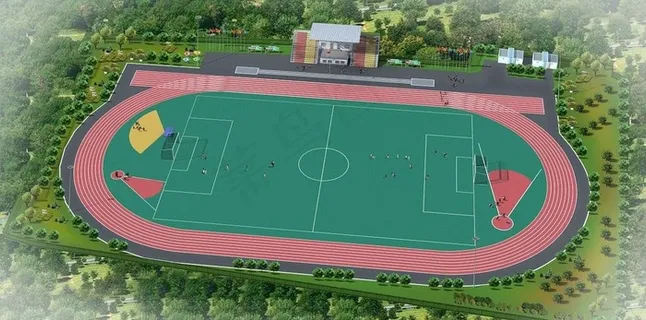 体育场鸟瞰图片