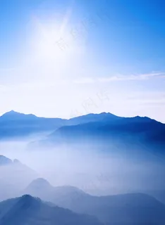 飘逸仙山自然旅游美景背景 飘逸仙山自然旅游美景背景