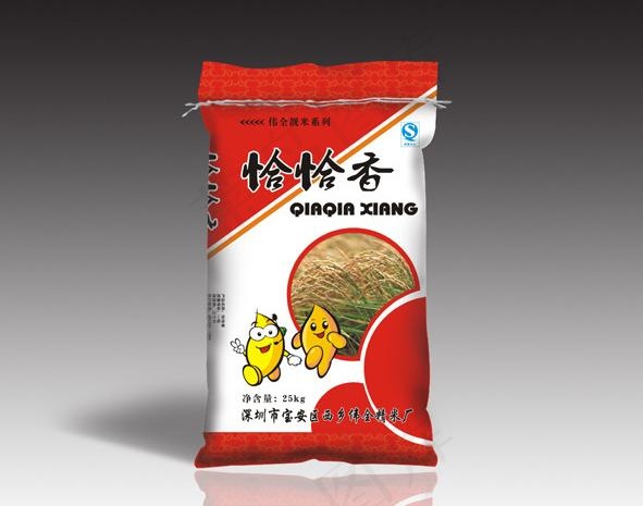 精美米袋包装图片cdr矢量模版下载