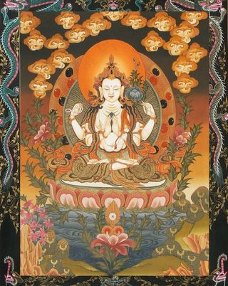 尼泊尔唐卡图片