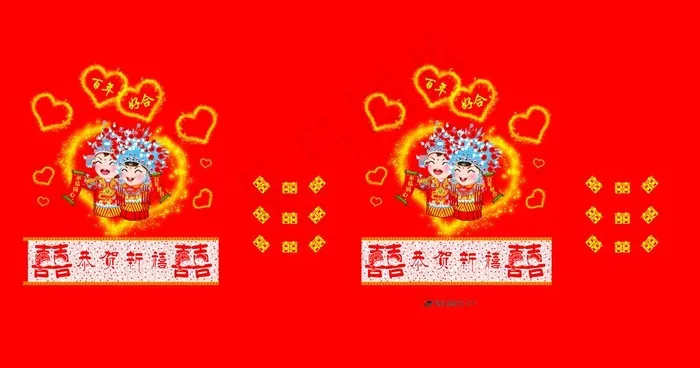 糖盒包装图片eps,ai矢量模版下载