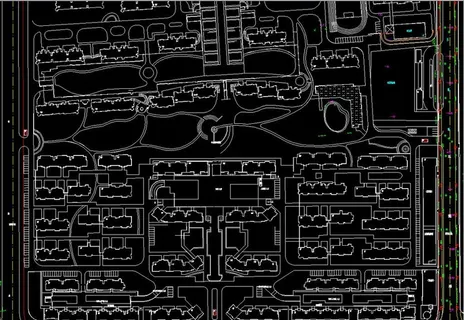 新港大厦 建设工程平面示意图
