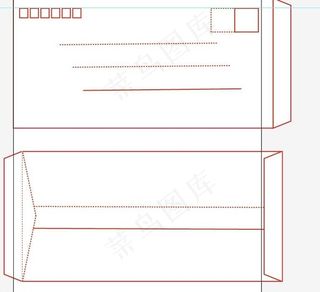 5号信封图片