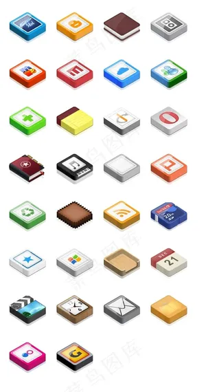 四方形手机图标下载