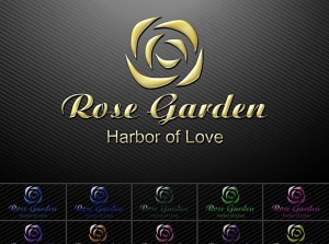 标志 logo 设计 玫瑰花 婚庆...