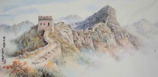 长城山水