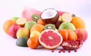 西柚 石榴 橙子图片