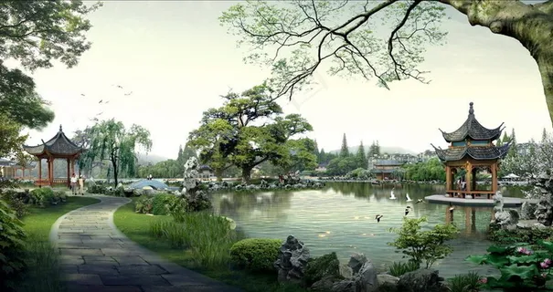 绿色风景图 绿色风景图