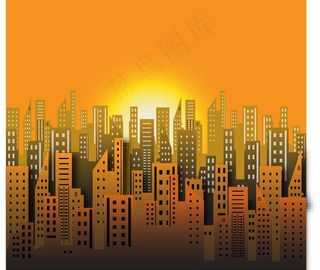 城市建筑群图片