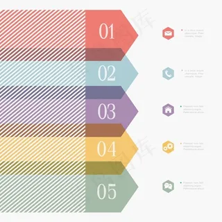 对于信息图形创意广告设计模板