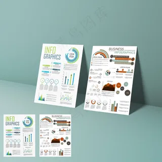 画册内页矢量设计