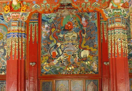 手绘佛像 佛教图案图片