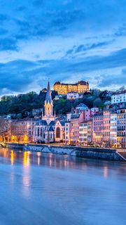 外国城市夜景风光高清摄影图片